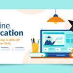 Flowchart showing steps to select the best online course for professional development