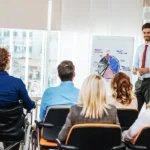 Chart showing career opportunities and salaries for business degree graduates